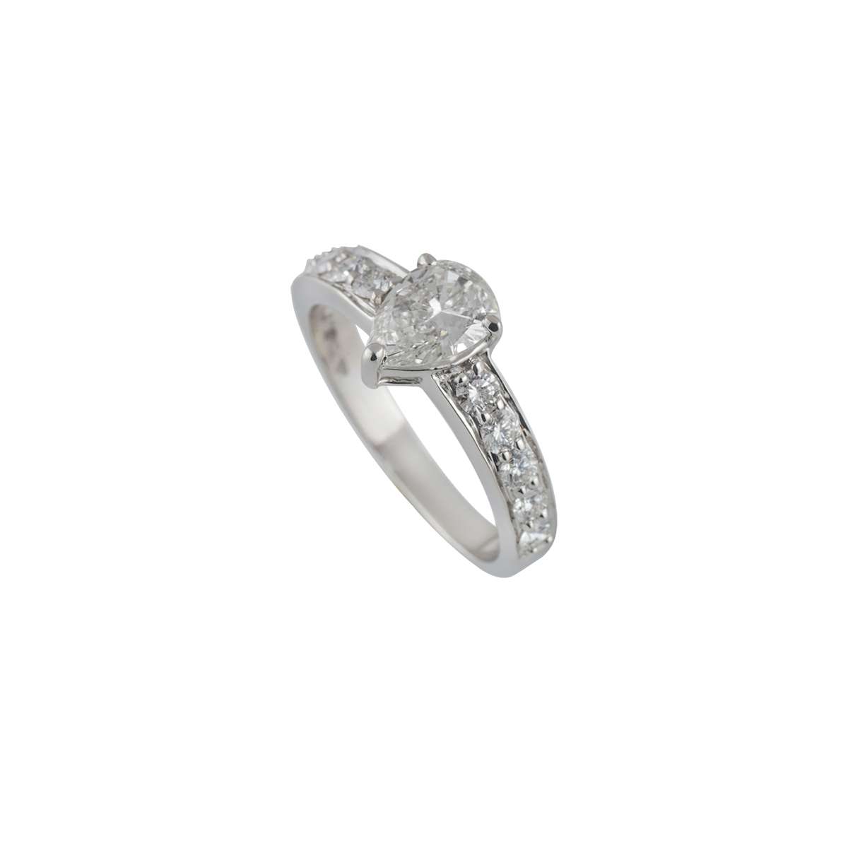 18k White Gold Diamond Ring 1 18ct Rich Diamonds